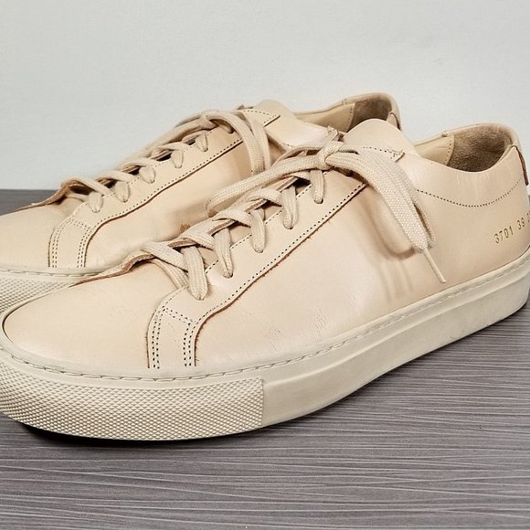 Common Projects Original Achilles Sneaker, Natural Leather, Womens Size 9 / 39 - Picture 1 of 12